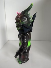 Lulubell X Realxhead Dokurocks Man Chaos RxH Real Head Skull Toys Kaiju Sofubi