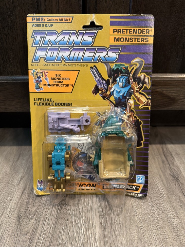 G1 Transformers 1988 Pretenders Bristleback Hasbro NEW SEALED