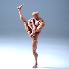 USA Romankey X COWL 1/12 Dark Male Head Body Flexible Jointed 6in Action Figure