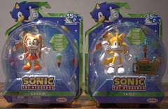 Jakks Pacific Sonic 35th Anniversary 4″ Figure Lot Cream and Tails New Sealed