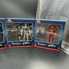 Marvel Legends Magic the Gathering SPIDER-MAN 6″ Figure Set of 4 With Cards