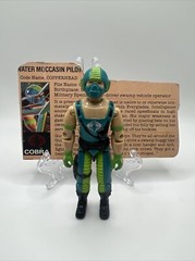 1984 GI JOE COPPERHEAD v1 100% COMPLETE WITH FILE CARD
