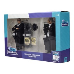 The Blues Brothers Jake and Elwood 7-Inch Figure Set