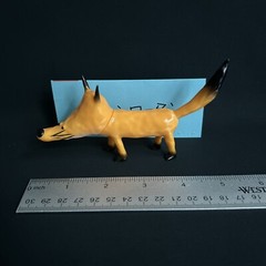 Garbagetoyyyyy, Original color version (orange) – the classic fox in soft vinyl