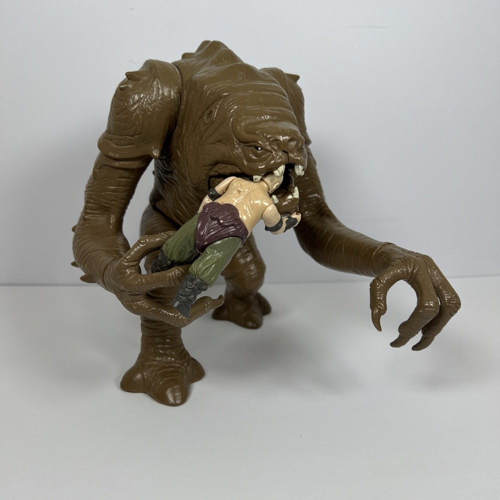 Vintage Rancor Monster Figure Star Wars ROTJ 1984 – Works Great | Very Nice