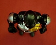 Power Rangers Mighty Morphin 971 22300 Armored Black & Silver 4″ Bandai 2009