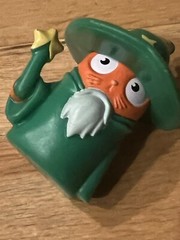 Lost Kitties Meowlin Toy Green Magic Wizard Cat Series