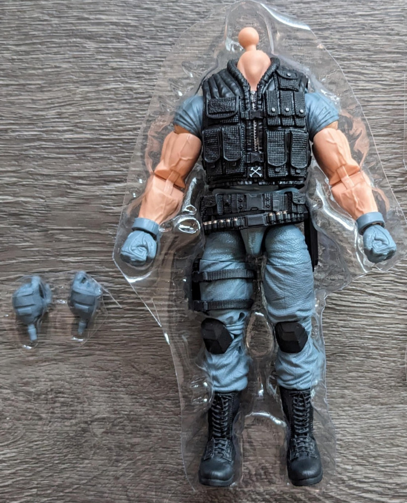 Marvel Legends CROSSBONES BODY Custom Fodder Part (Madame Masque 2 Figure Pack)