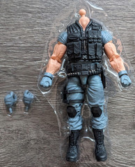 Marvel Legends CROSSBONES BODY Custom Fodder Part (Madame Masque 2 Figure Pack)