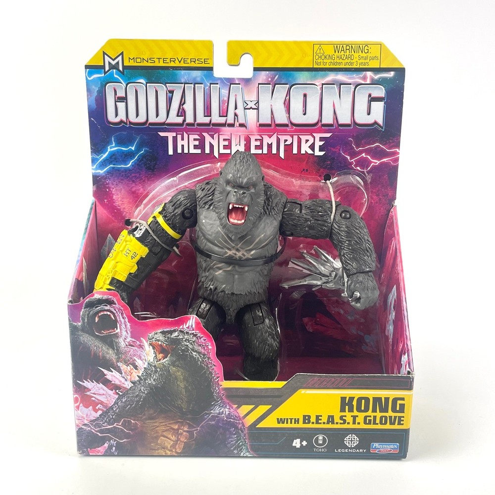 Godzilla x Kong The New Empire Kong with B.E.A.S.T. Glove Action Figure 35204