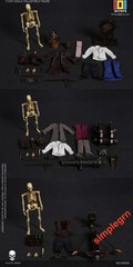 101TOYS 1/12 Scale 6 in Skeleton Pirate Action Figure Toys In Stock