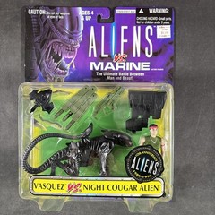 NIGHT COUGAR ALIEN VS VASQUEZ KENNER VINTAGE 1996 ACTION FIGURE TWO PACK NEW