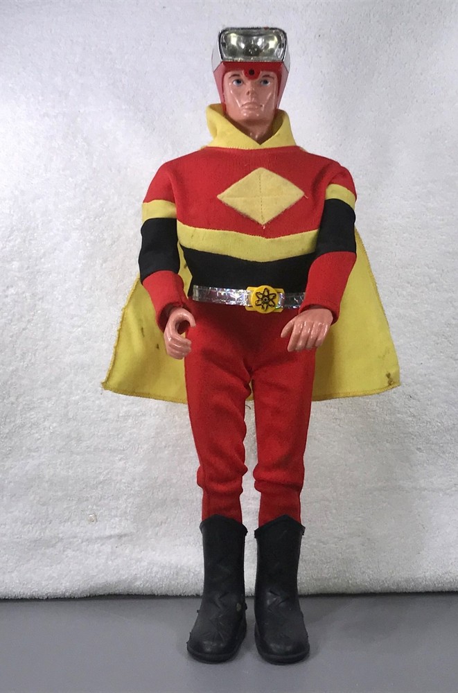 VTG 1977 Ideal Toy Electroman 16″ Action Figure – Makes Sounds.