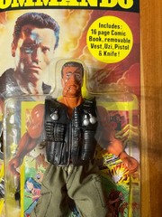 Schwarzenegger Commando Action Figure by Diamond Toymakers 1985 Vintage Sealed