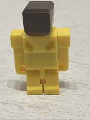 Lot of 3 Minecraft Tube Heroes Action Figure Vikstar123 Jazwares 3″ Steve +2