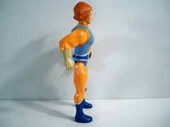 K23i05742 LION-O BRAZIL 100% COMPLETE GLASSLITE THUNDERCATS 1985 ORIGINAL FIGURE