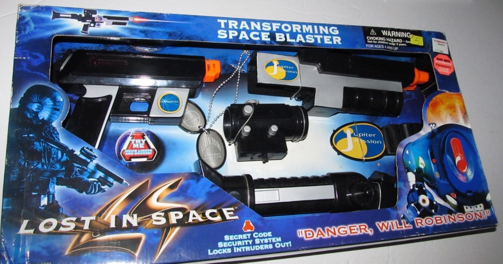 Lost in Space Transforming Space Toy Blaster, Sealed Trendmasters 1997 NEW