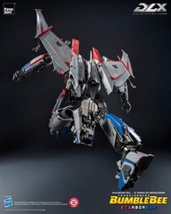 ThreeZero Transformers Bumblebee Movie Starscream DLX Scale Figure US SELLER