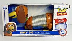 Disney Pixar Toy Story Slinky Dog Remote Control Figure Walks Forward Rc 27mhz