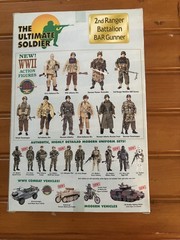 The Ultimate Soldier 2nd Ranger Battalion Bar Gunner Figure 21st Century Toys