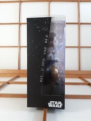 Star Wars Rey C-3PO BB-8 Cosbaby Exclusive Limited Editon Light-Up Set Hot Toys