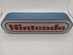 Retro Nintendo logo lightbox light box sign display