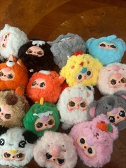 Baby Three Animal Party Series Plush Blind Box Toy 18 total