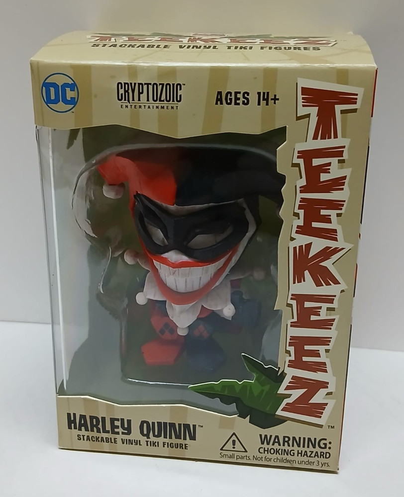 Cryptozoic DC Comics Teekeez Harley Quinn Action Figure 8 Cm Vinyl