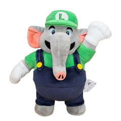 3X Elephant Mario Luigi Blue Toad Super Mario Bros Wonder Plush Toy Stuffed 8″