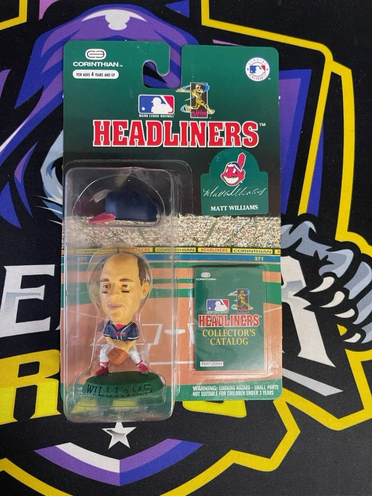 Corinthian Headliners MATT WILLIAMS Cleveland Indians 1996 MLB Baseball Box 59