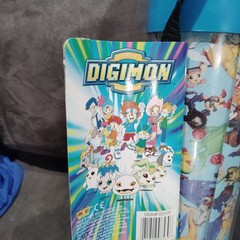 Vtg Digimon Carry Case Tube For Figures And Trading Cards Fun-4-All. Mint