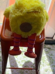Talking Big Bird Vintage 1986 Story Magic Ideal Sesame Street – Works!