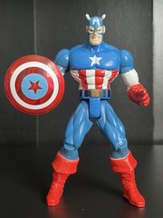 1990s ToyBiz Marvel Avengers Captain/Ant-Man/Wasp/Loki/Ultron 6″ Figure Set/Lot