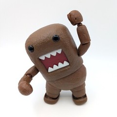 Rare Kaiyodo Revoltech Yamaguchi No.141 Domo-kun Figure 3.93 in Boxed Excellent