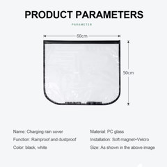 Tesla Model 3, Y Outdoor Charging Port Protector Cover Rain, Dust, 2017-2025