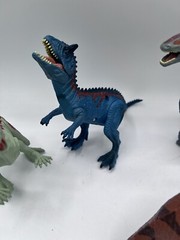 Kid Galaxy Dinosaurs Lot of 5 TRex Triceratops Stegosaurus Dilophosaurus