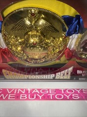 Jakks Pacific Rocky Balboa Championship Belt Sylvester Stallone AFA 80 NEW 🔥