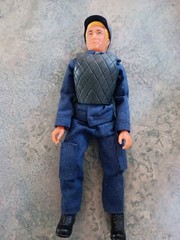 LJN S.W.A.T. Hondo Fully Jointed Action Figure 1975 Vintage Police TV Show