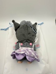 Pop Mart The Monsters x Sanrio Labubu Kuromi Plush Doll Pendant New In Open Box