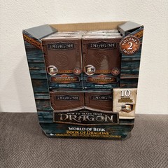 NEW How To Train Your Dragon World Of Berk Book Of Dragons Display With 12 Boxes
