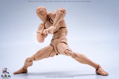 Wind Toys 1/12 Super Flexible Figure Pale Skin 6″ Male Joint Soldier Body & Head
