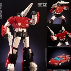 DX9 Transformation D-21 2.0 version 18cm Red Storm G1 Sideswipe D21 MP Scale