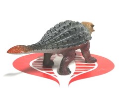 Dinosaur Action Figure Hard Plastic Ankylosaurus 2009 Animal Planet 6″