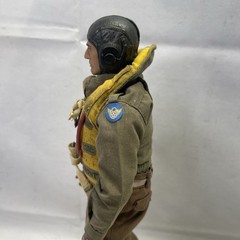 1/6 21ST CENTURY CUSTOM WW2 USAAF FIGHTER PILOT Figure PARACHUTE. Free shipping!
