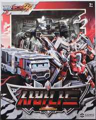 Metal Cardbot W 3Set Bloodwing Savannard Tachy Transformer Robot Korean Toy