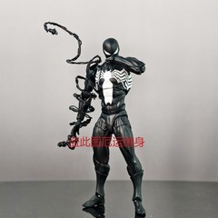 New In Box Mess Toys Symbiote Spider-Man Action Figure Toy With Extra Webbing