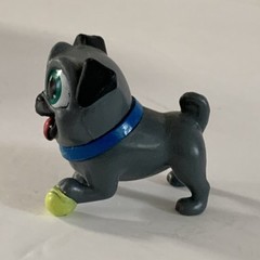 Puppy Dog Pals Travel Pets Series 1 Yellow Carrier, Hissy and Bingo, cat and dog