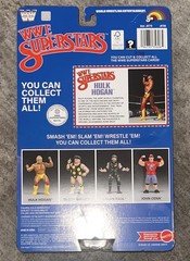 WWE Superstars Hulk Hogan Chase Black Card Figure LJN Mattel New