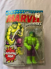 Vintage 1989-1990s Toy Biz Marvel & DC Super Heroes Action Figures Lot of 14