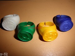 Green Lantern Corps Power Ring lot purple white yellow DC universe DCU toy